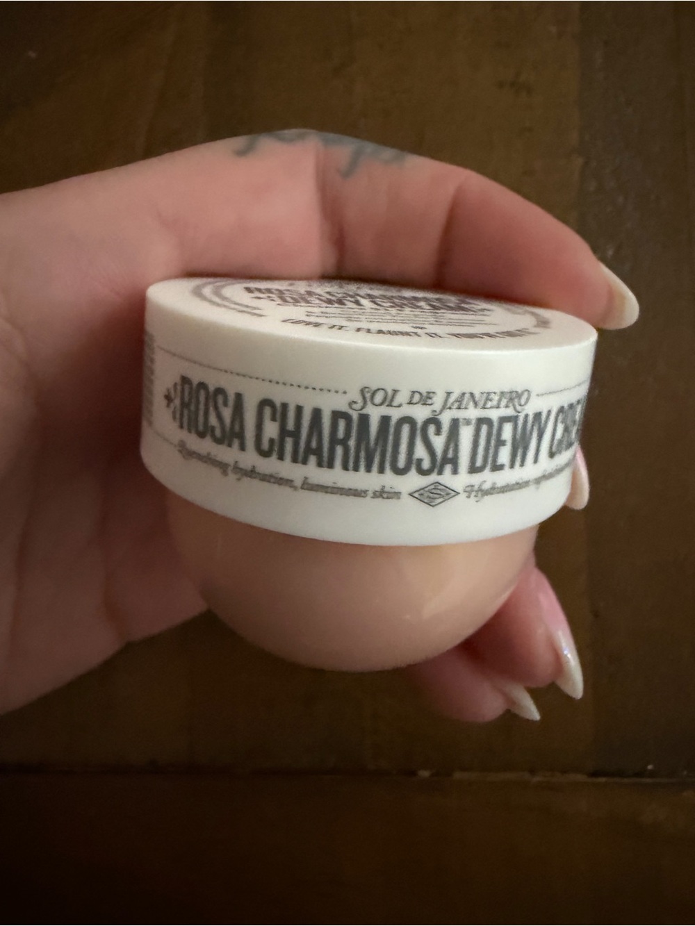 Sol de Janeiro Rosa Charmosa Dewy Cream mini travel size new .84fl oz
